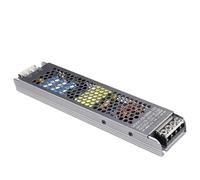 LED Power Supply DC 12V 24V Ultra Thin LED Strip Switch Driver Lamp Have 60W 100W 150W 200W 300W 400W for LED Strip Lights(200W,176-264V_DC 12V)