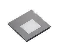 LED Projecteur encastrable dans le mur Vexi à intensité variable (Moderne) en Noir Aluminium e. a. pour Salon & Salle manger (1 lampe,à)