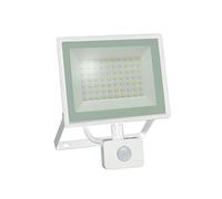 LED Projecteur Spot Noctis Blanc IP44 50W 4300lm Blanc Chaud 3000K Détecteur