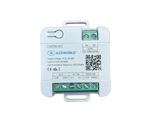 LED Push Dimmer avec bouton et RF 433 MHz via radio, contrôleur d'intensité DC 12 V 24 V 48 V 8 A, récepteur sans fil pour bande LED, IP20