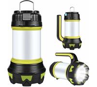 LED Rechargeable,USB Rechargeable LED Camping Lantern Lampe Torche 360° Eclairage 6 Modes, IP65 Etanche Portable Suspendue
