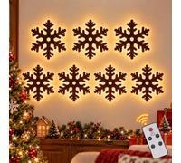 LED Reindeer Wall Decorations Light Up Wooden Christmas Decor，A,2SET | Light-Up Santa & Reindeer LED Wall Decor, Warm Glow 3D Scene Art, Handmade Real Wood LED for Living Room Bedroom Entryway