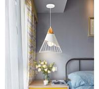 LED Rétro Metal Suspension Blanc Cage E27 Suspension Industrielle Lampe Vintage Pendante Lumière Vintage en Métal Eclairage de Plafond Lustre Rétro Plafonnier, Suspensions Luminaire