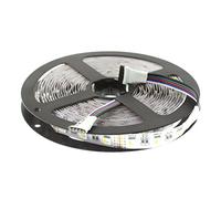 LED RGBW Blanc froid (6000 K) 4 in1 Rayures 24 V, 500 cm, 60 LEDs/m (300 Stk.), IP20-4 couleurs dans une LED