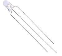 LED Ronde - 3mm - BICOULEUR - Rouge/Vert - Rouge/Bleu (Rouge/Vert, Lot de 25 Pièces)