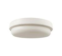 LED Round Dome Light - Bulkhead - IP54 - 12W - 1160 Lumens - 3000K