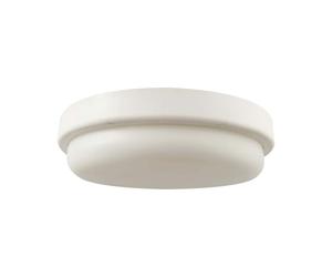 LED Round Dome Light - Bulkhead - IP54 - 12W - 1160 Lumens - 3000K