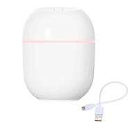 LED RVB Mini -Humidificateur Diffuseur 220 ml blanc