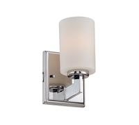 LED Salle de Bain Lampe Satiné Verre Abat-Jour IP44 Wandleuchte Lampe pour