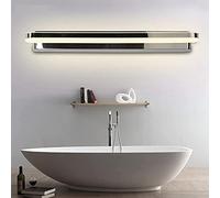 Led Salle Den Miroir Lumière Lampe Murale Pour Chambre À Coucher, Toilettes, Dressing Table, Imperméable Anti Brouillard Acrylique Miroir Lampe de Cabinet/75Cm Warm Light