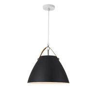 LED Semi-Flush Mount Light Triangle Chandeliers Fixture with Wire Length E27 Fitting(Dark,36 * 40cm)