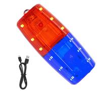 LED Shoulder Warning Light - USB Rechargeable Safety Clip | IP65