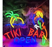 LED signe barre enseignes au néon boissons lumières LED Tiki Bar mur décoratif lampes de nuit décoration de fête lumière USB luminosité réglable