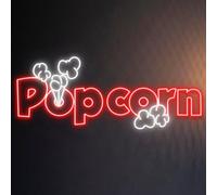 LED signe Snack enseignes au néon nourriture LED lumières magasin mur décoratif pop-corn lampes Pizza Burger Tacos décoration lumière USB luminosité réglable