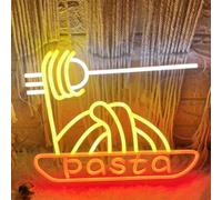 LED signe Snack enseignes au néon nourriture LED lumières magasin mur décoratif pop-corn lampes Pizza Burger Tacos décoration lumière USB luminosité réglable