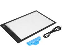 LED Slim Art Craft Drawing, A4 Light Pad Tracing Board Box lumineux et même des clips de documents pour le dessin de conception
