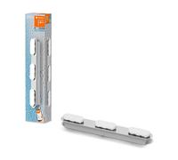 LED Smart + Lampe pour Salle de Bain Orbis Mur Duplo Argent IP44 20W 2100lm Tdc