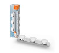 LED Smart + Lampe Salle de Bain Or rgent IP44 18W 1800lm 3000K-6500K App