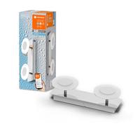 LED Smart + LED Applique Orbis Vague Chrome IP44 15W 1400lm 3000K-6500K Dim Wifi