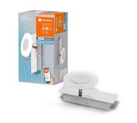 LEDVANCE Smart LED bathroom light chrome, 8W, 700LM, 3000-6500K, 20cm, IP44, Orbis Round wall light, lampe de salle de bain avec technologie wifi, dimmable, contrôlable via app et assistant vocal.