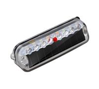 LED Solaire Anti-Collision Arrière De Voiture, Lumières De Remorque Solaires Anti-Collision À LED, Accessoire Extérieur De Voiture, Clignotant Arrière Étanche pour Véhicule.