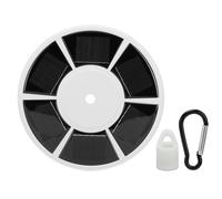 LED Solar Power Mât de drapeau Lumière de tente extérieure Lampe de mât de drapeau étanche pour villa Cour