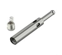 LED Sonore & Lumière Photoélectrique pour Edge Finder pour Fraiseuses CNC - C16/C20/C32 Capteur de Point Tactile Poignée Droite avec Acier Inoxydable S(C16)