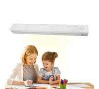 LED sous le compteur d'éclairage - bandes d'éclairage de l'armoire à base de batterie, lampes de tiroir adhésive, barre de garde-robe de capteur de mouvement | Éclairage d'étagère rechargeable USB, il