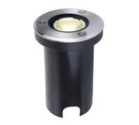 LED Spot encastrable dans le sol Kenan (Moderne) en Gris (1 lampe,à), Luminaire d’extérieur pour jardin la terrasse balcon & maison