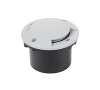 LED Spot encastrable dans le sol Nandita (Moderne) en Gris Aluminium (1 lampe,à), Luminaire d’extérieur pour jardin, la terrasse, balcon & maison