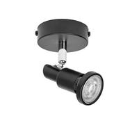 LEDVANCE LED Spot 1X3.4W 927 GU10 BK LEDV, Acier Inoxydable, 3.4 W, Black
