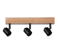 LED Spotlight Arvid E27 230V max. 3x20W gradable Noir Noir G