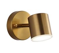 LED Spotlight, Bedroom Bedside Reading Light, Wrought Iron, 5W LED Wall Lights with 360° Adjustable Arm Wall Sconce Wall Lamps