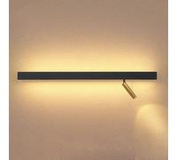 LED Spotlight, Ultra-Thin Bedside Wall Sconce with Adjustable Reading, Bedroom Long Strip Wall Lamps, LED Wall Lighting Fixture, Wall Lights