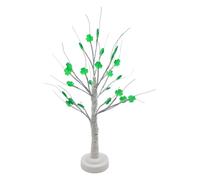 LED St. Patrick's Day Decor, Table Centerpiece, 17.72x3.94x3.94 Inches Saint Patrick's Tree with Light Feature, Holiday Decoration, Home Accessory with Durable Build, Decor for Wedding and Bedroom