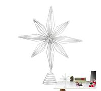 Led-Stern-Baumspitze Arbre de Noël Tip Star Décoration pour sapin de Noël Festival Conseil d'arbre, décoration d'étoiles, haut de sapin d'étoile illuminé pour le sapin de Noël