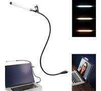 LED Streaming Light To-Go 3 couleurs de lumière Capteur tactile + Clip