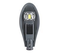 LED Street Light extérieur mis à jour la coque en aluminium de casting de dépérisation élevée Bright Long Service Life Yard Garden Lighting AC 85-265V (50W blanc chaud)