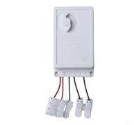 LED String Variateur -04, 2/4 canaux pour contrôle de la luminosité, contrôleur de lumière sans soudure pour guirlandes lumineuses LED, économie d'énergie pour décoration et événements, blanc (C)