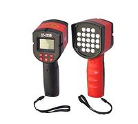 LED Stroboscope portable numérique DT-2018E LED Tachymètre stroboscopique flash avec imprimerie multifonction stroboscope rechargeable stroboscopique (21 lampes)