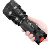 Led Torch, 3300 Lumens Super Large Torch Military Tactical Torch Ultra Powerful Adjustable Zoomable Torch For Outdoor Activities Or Diy