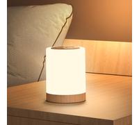 LED Touch Lampe USB rechargeable de table - Lampes de nuit RVB blanc chaud variable pour le salon en plein air en plein air chambre à coucher B��ro
