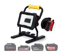 LED Travail 20W 2000lm 5000K pour Batterie de Recharge Bosch Makita Metabo Enfer