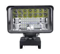 LED TRAVAIL LETUILLE DE 4 pouces ns fil batterie à haute luminosité de luminosité à LED portable pour la construction de camping Activités extérieures
