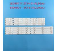LED tv BacklightLStrip Pour LE40F3000W Barre Lumineuse JVC LT-40M645 lt40m445 LSC400HM06-8 LED tv40D11-ZC14-01 30340011202/201 40PAL5358T Nipseyteko