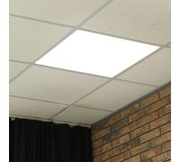 LED Un Montage Couvrir Lampe Aluminium Couloir Grille Éclairage Bureau Panneau