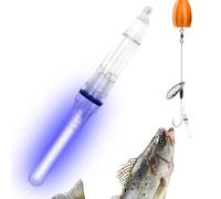 LED Underwater Fishing Light - Deep Drop | Waterproof Attractants Lamp for Sea River Pond | Portable 3g Submersible Light | Harsh Weather Conditions | High Visibility PC Casing | Kayak Bank Gear