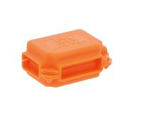 LED Universum - Boîte de dérivation pour câble extérieur en gel IPX8 certifiée IPX8 pour bornes de contact max. 4 mm² - Boîte de dérivation pour câble de câble étanche - Orange - 40 x 28 x 18 mm