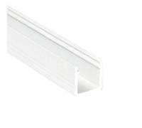 LED Universum ST10 Profilé en aluminium pour bande LED avec cache Blanc laiteux jusqu'à 10 mm 2 m