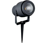 LED V-TAC Luminaire de jardin piloté 12W Gris VT-857 neutre 930lm